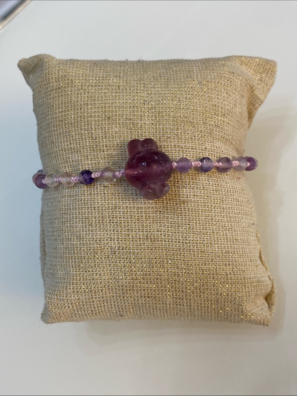 Adjustable bracelet with character